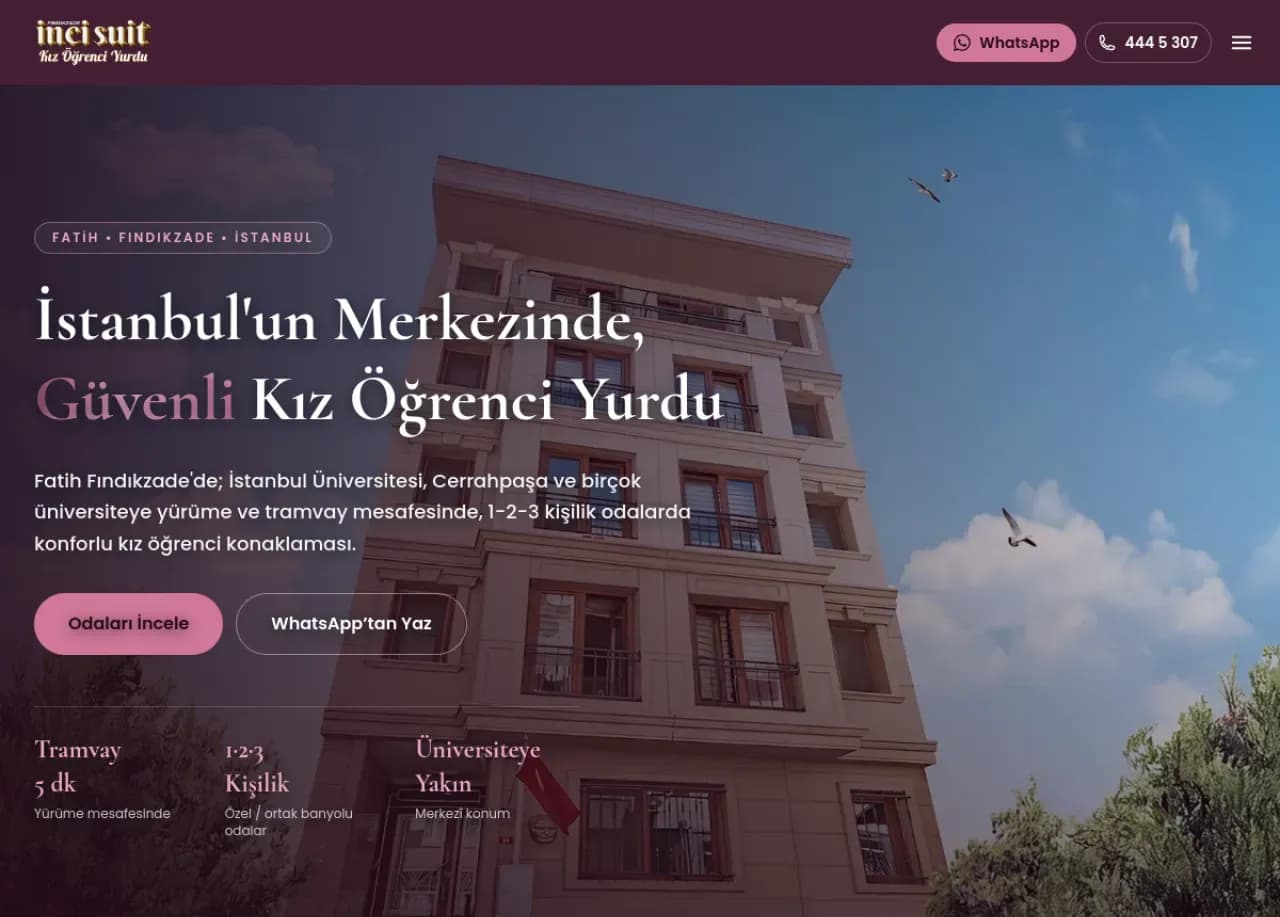 Fatih Kız Öğrenci Yurdu