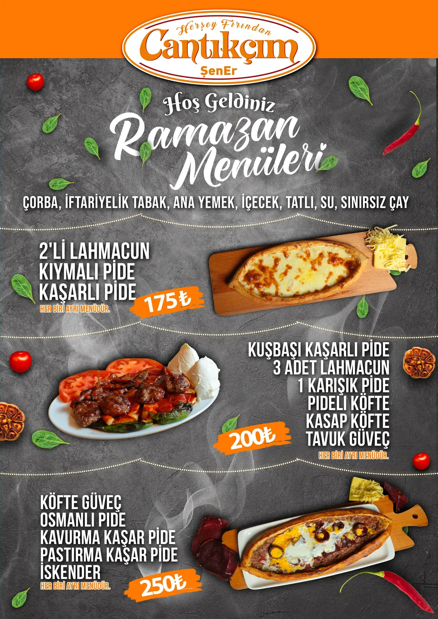 Cantıkçım Pide — Genel 4
