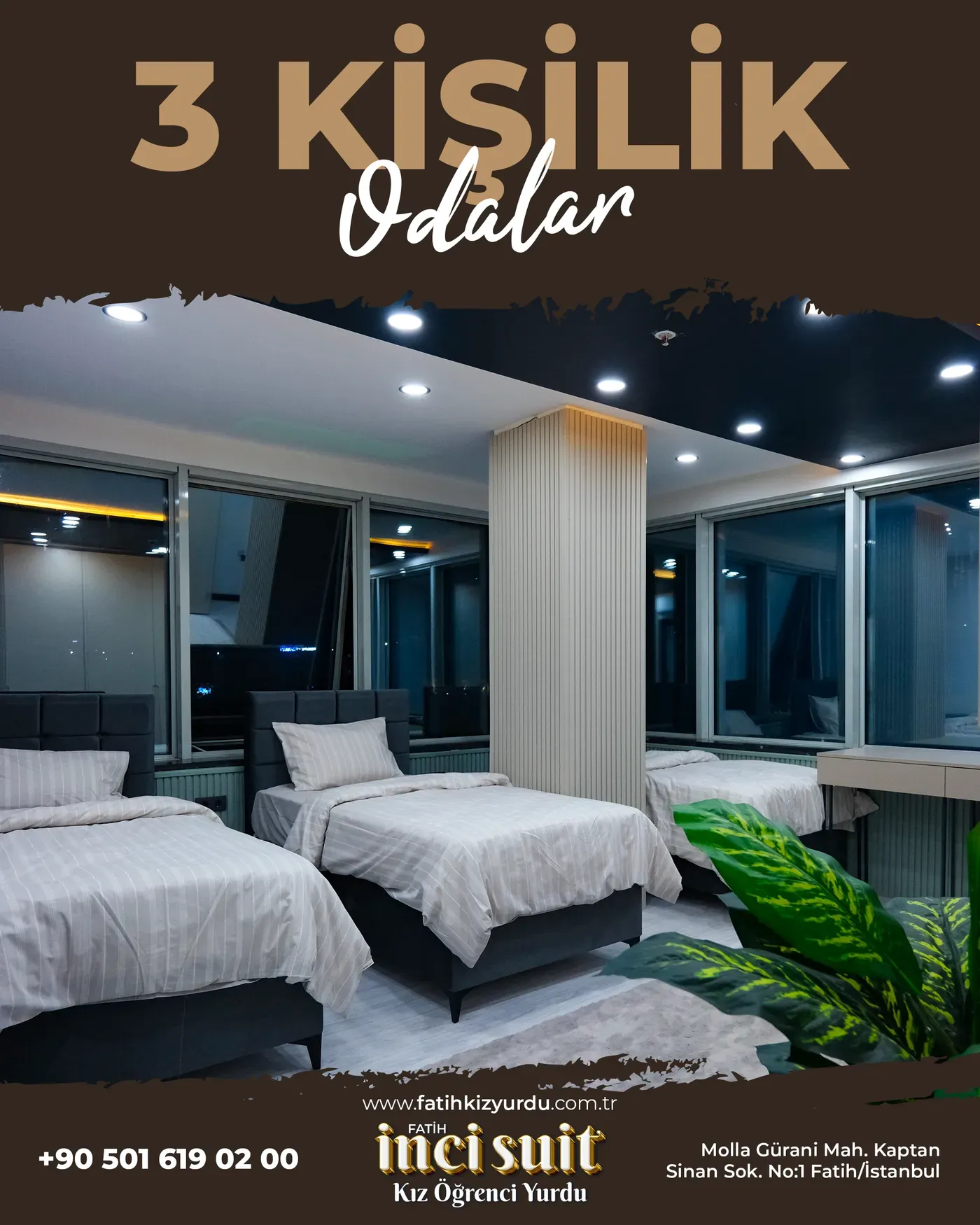İnci Suit Öğrenci Yurtları — Odalar 2