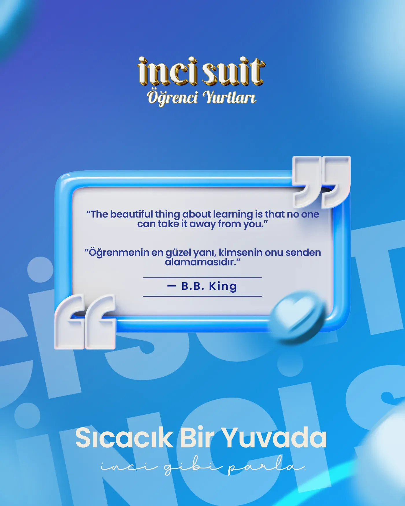 İnci Suit Öğrenci Yurtları — Sosyal Medya 7