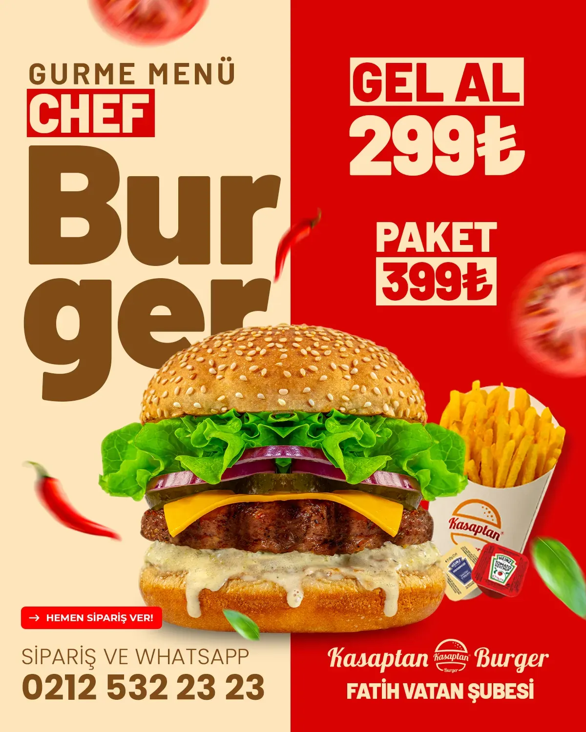 Kasaptan Burger — Ürün Görselleri 4