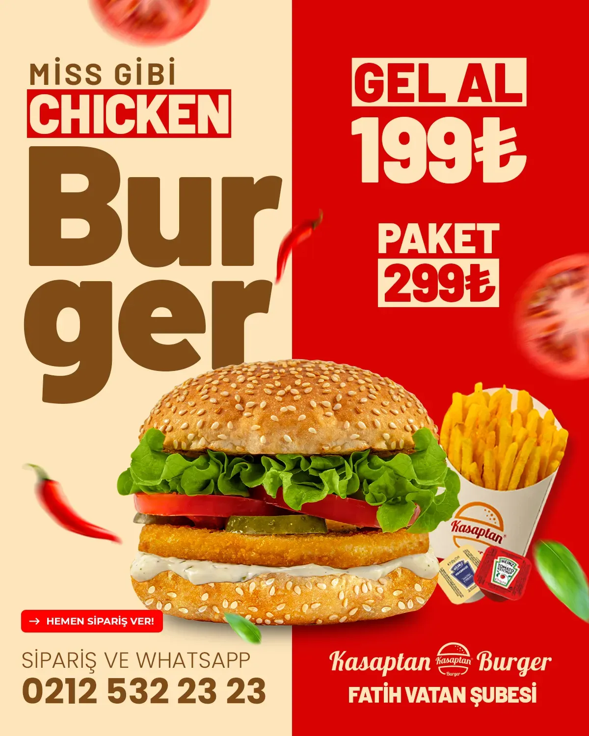 Kasaptan Burger — Ürün Görselleri 5
