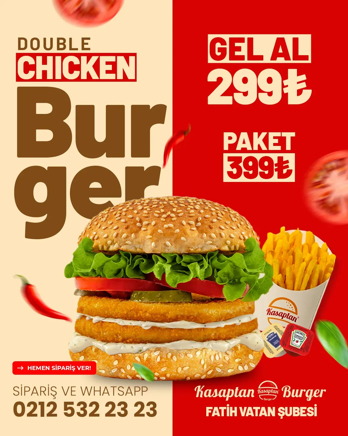 Kasaptan Burger — Ürün Görselleri 7