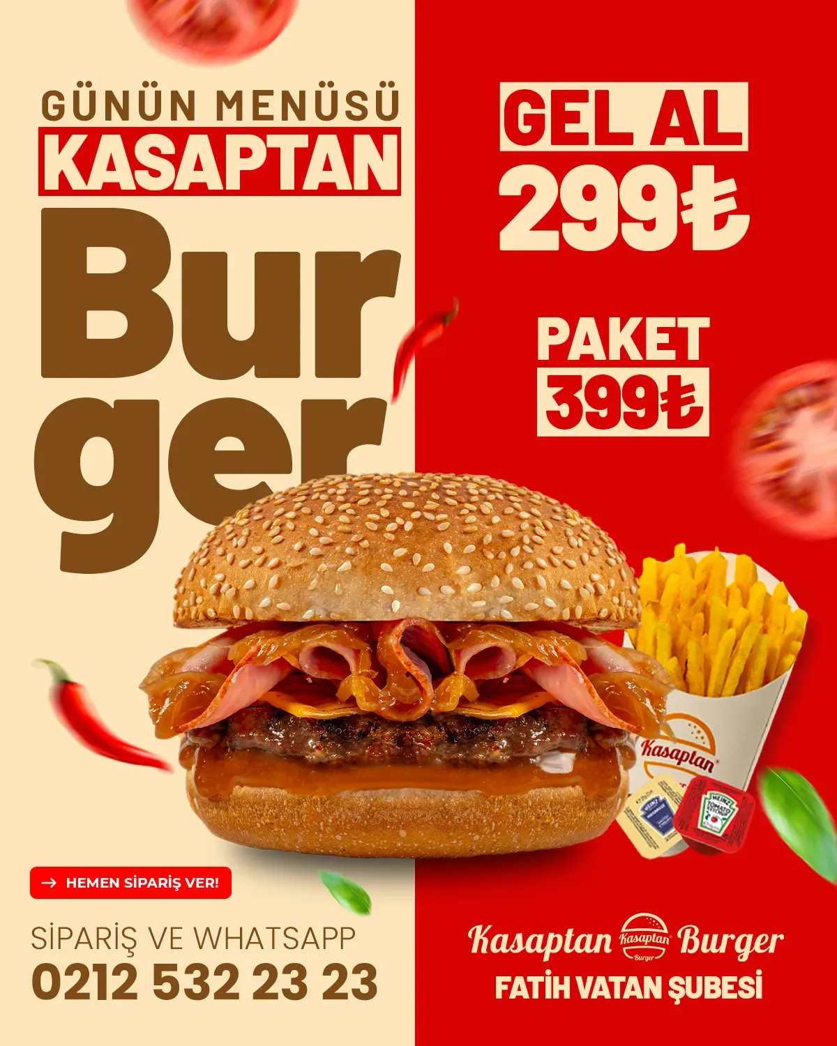 Kasaptan Burger — Ürün Görselleri 8