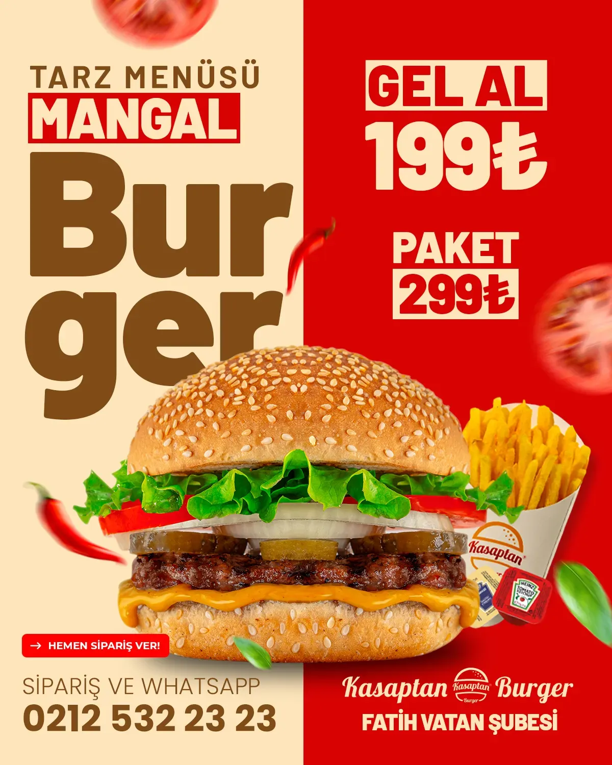 Kasaptan Burger — Ürün Görselleri 9